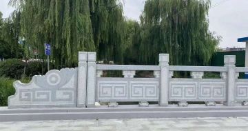 忻州 芝麻灰桥栏杆、河道栏杆安装效果