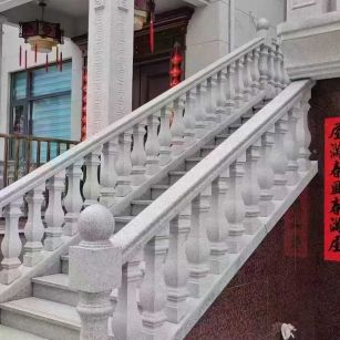 忻州 天然石材 阳台庭院护栏、栏杆