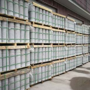 忻州 芝麻白挡车柱、阻车桩、隔离柱