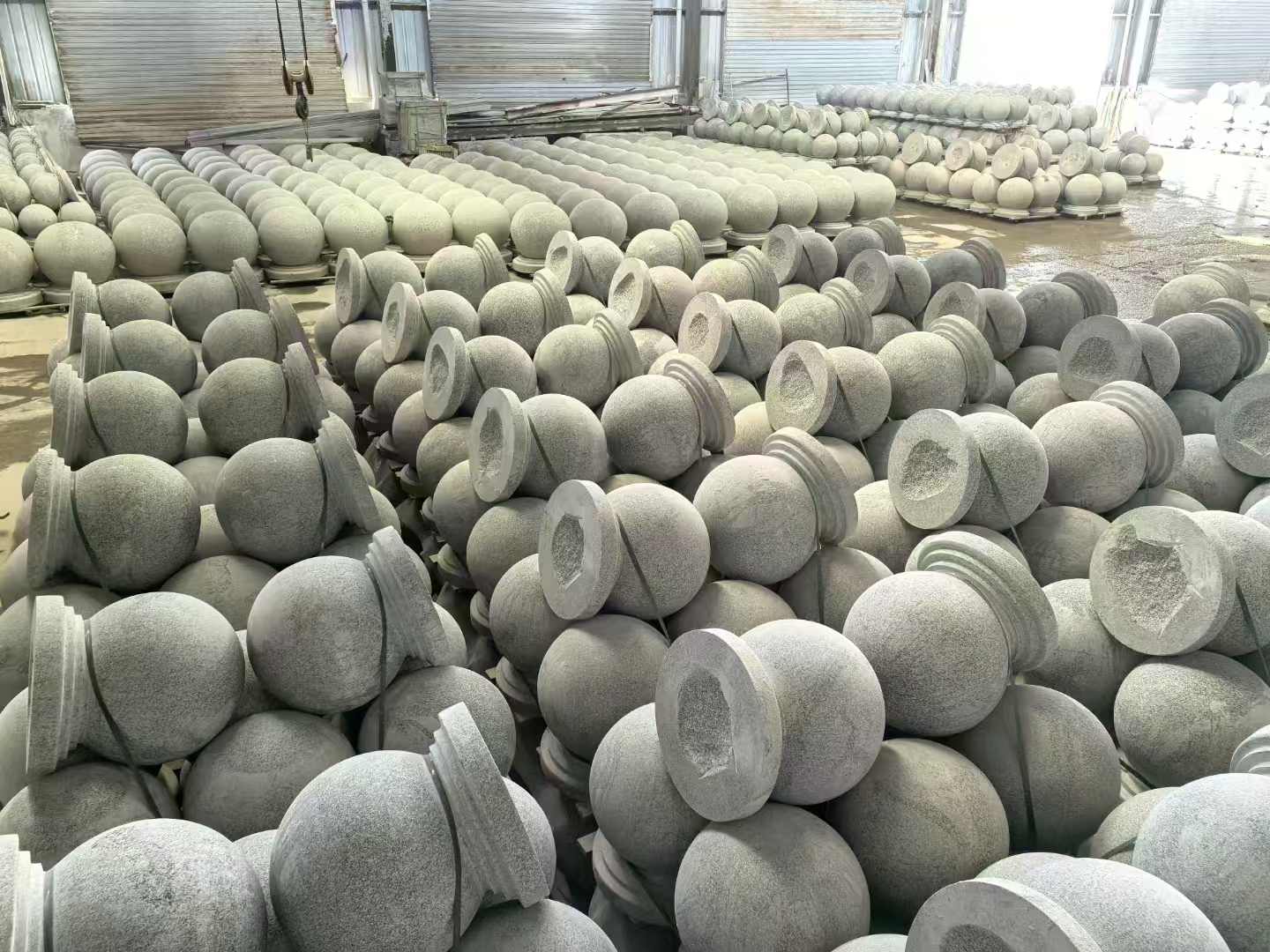 忻州石材挡车球