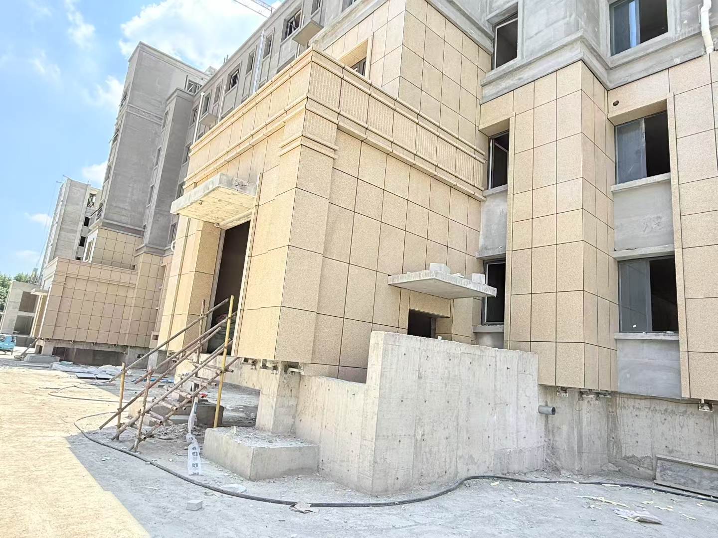 忻州 黄金麻干挂，工地实拍