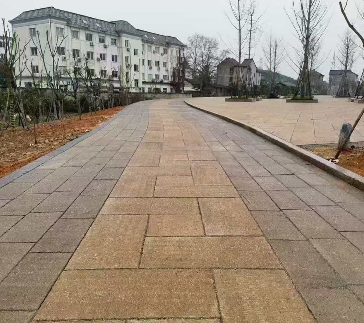 忻州仿古石铺装效果