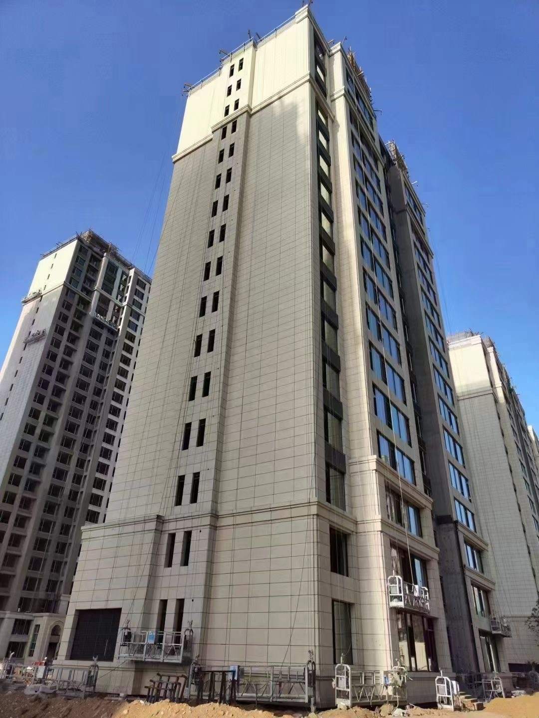 忻州黄金麻高端小区，外墙干挂
