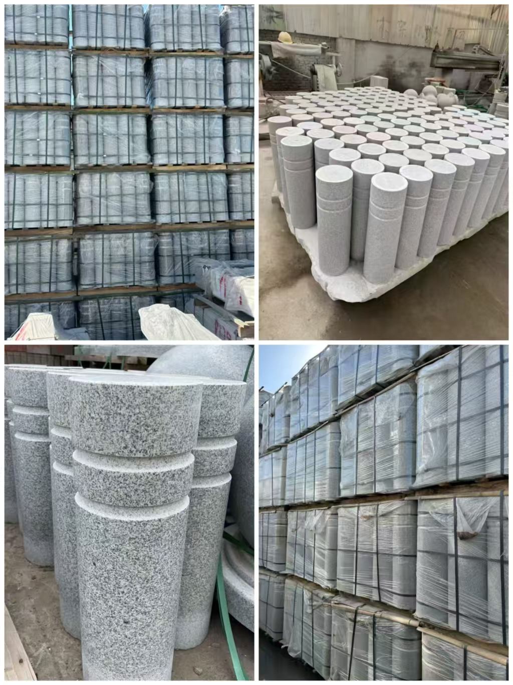 忻州 芝麻白花岗岩挡车柱、隔离柱多少钱