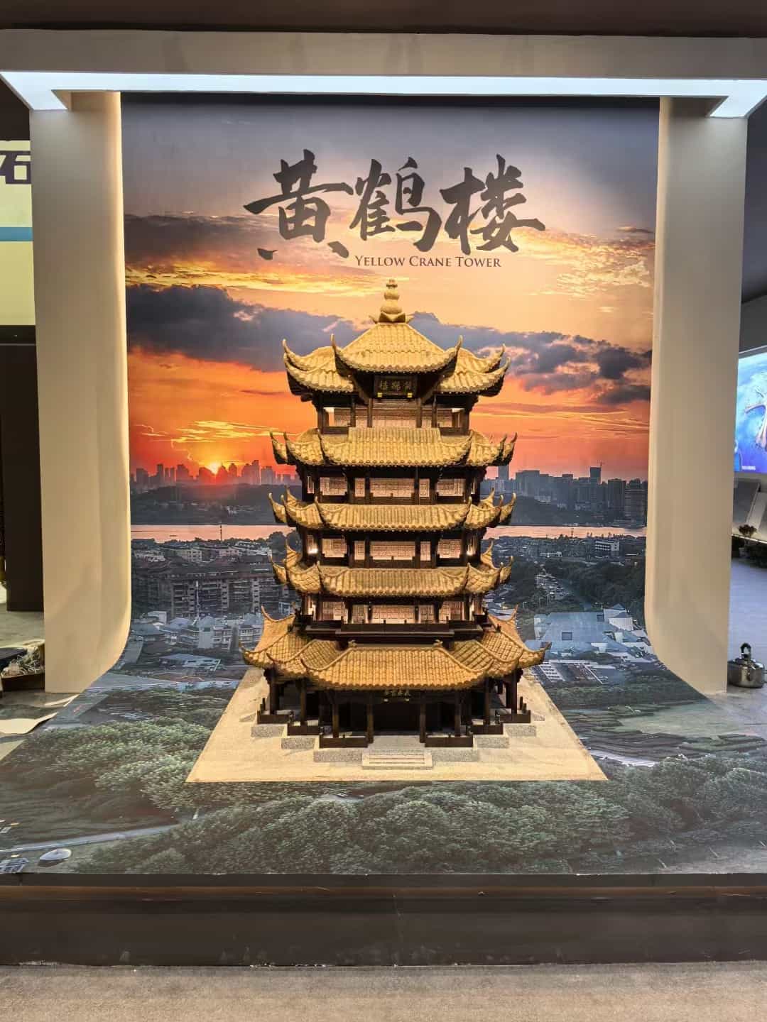 忻州仿古石文创作品-黄鹤楼
