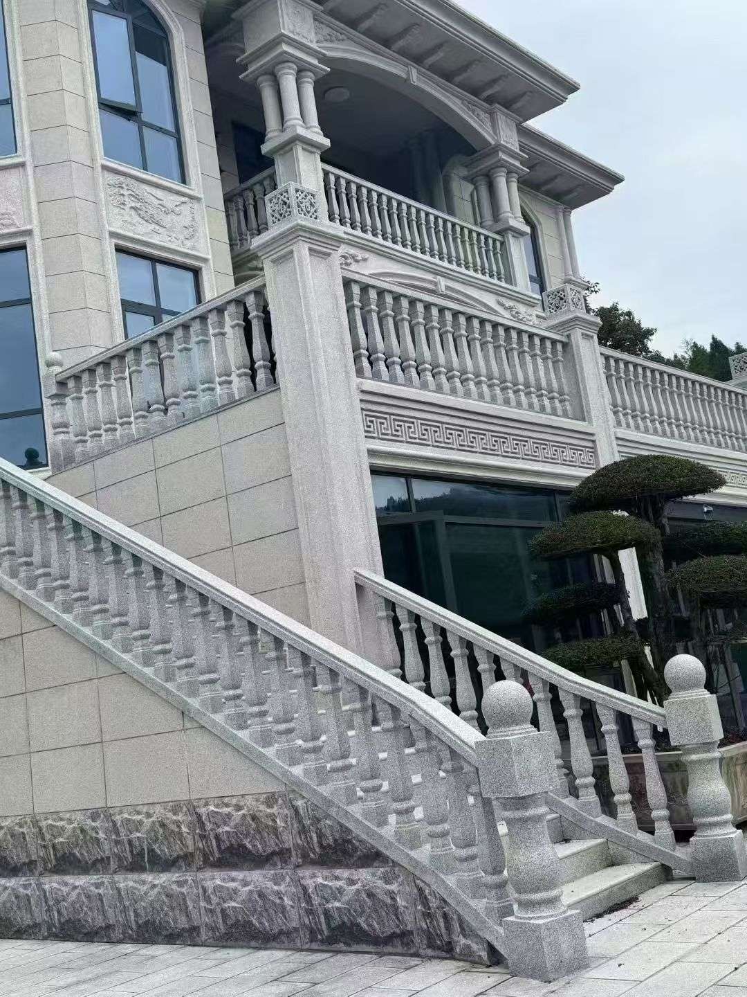 忻州 芝麻白别墅，栏杆