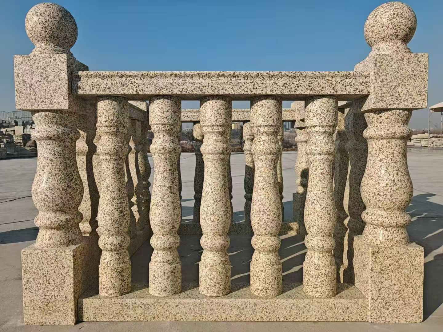 忻州 黄金麻栏杆（扶手，花瓶柱，将军柱）